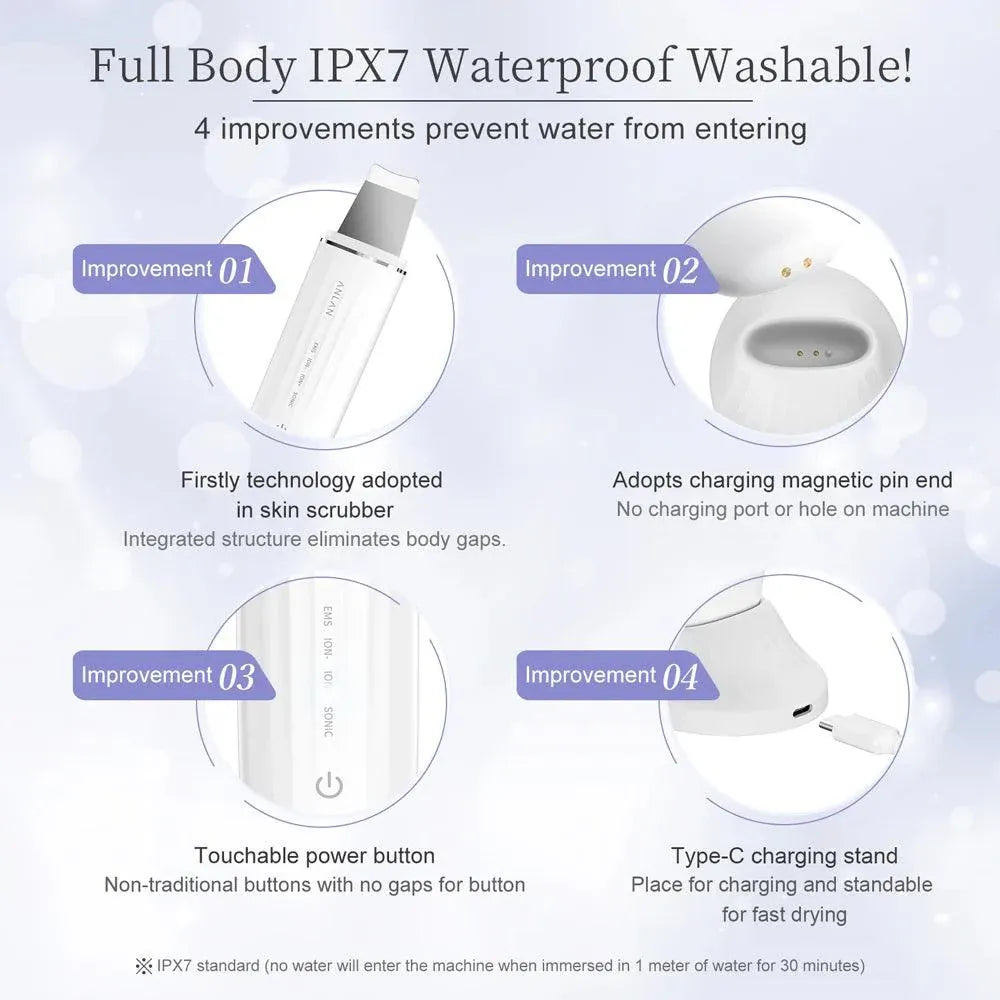Ultrasonic Skin Scrubber