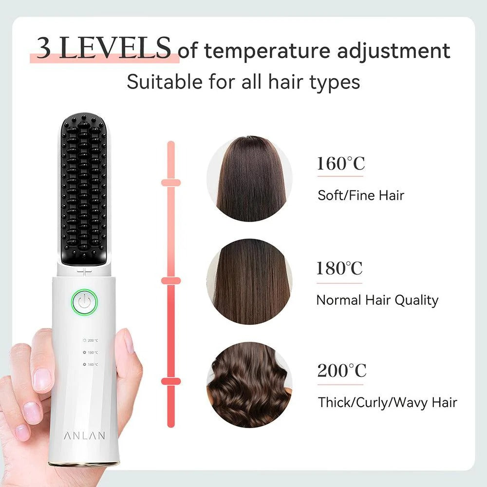Wireless Straightening Comb