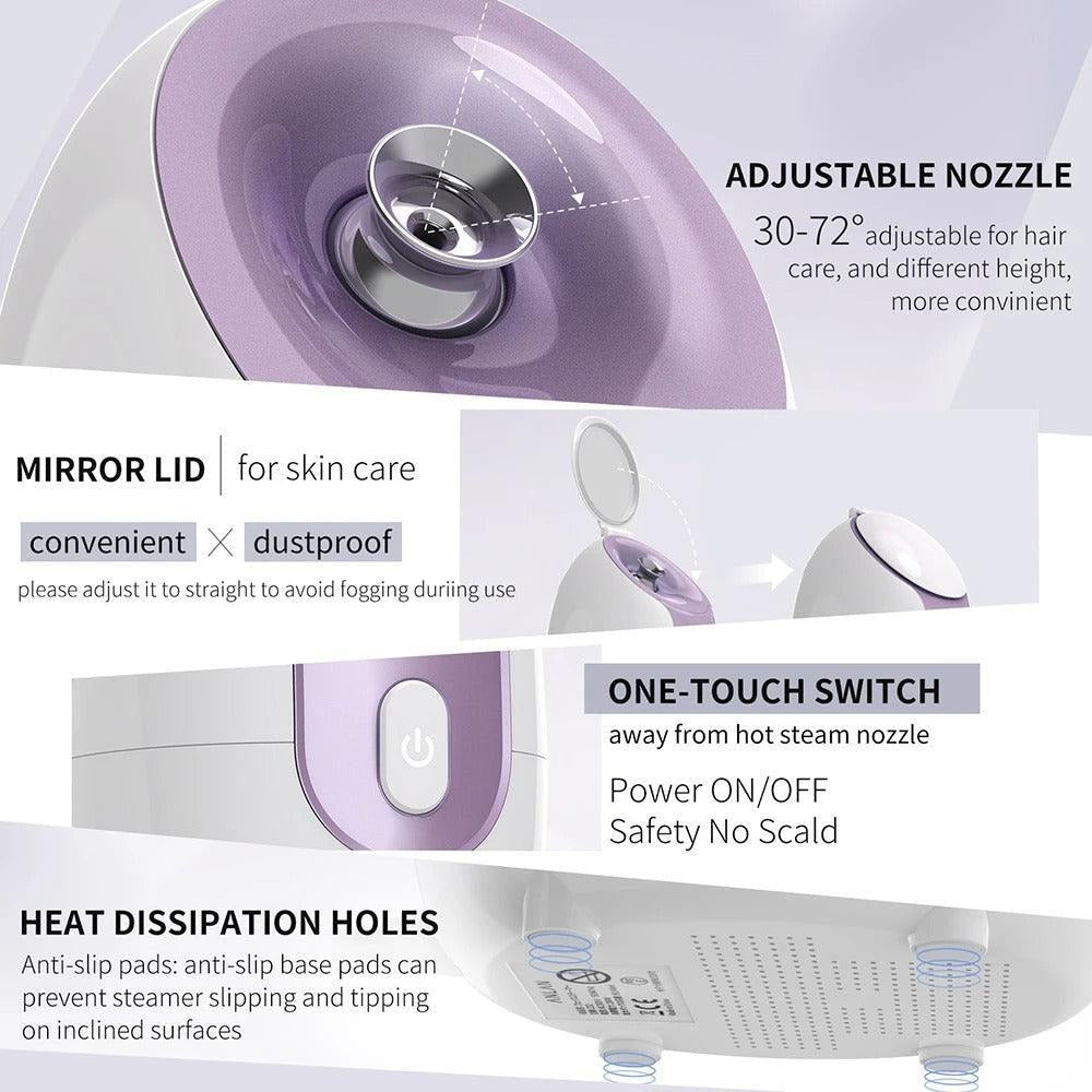 （American Standard）Hot Nano Facial Steamers home facial
