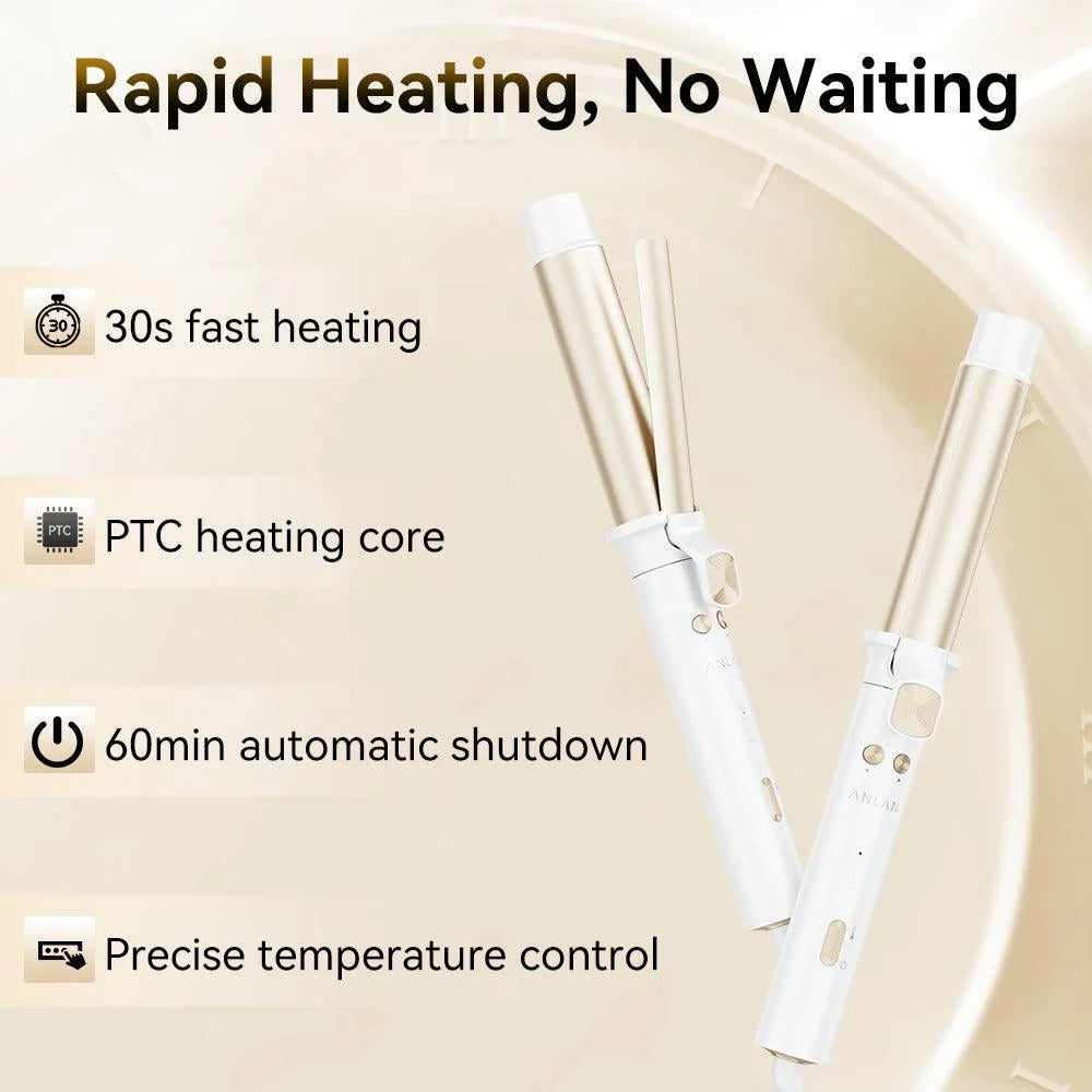 【European-standard plugs】Automatic Hair Curler