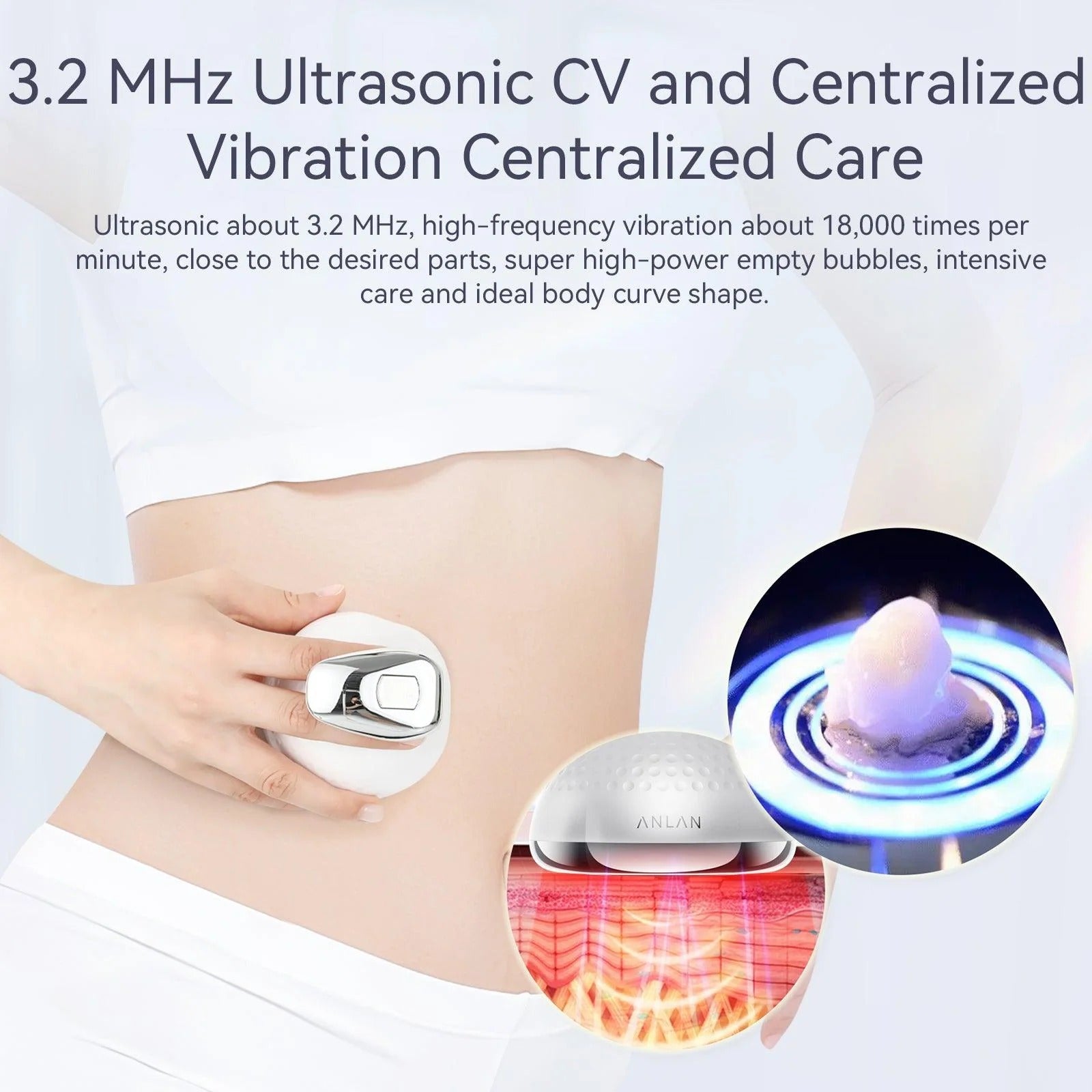7 In 1 Ultrasonic RF Body Slimming Machine Body