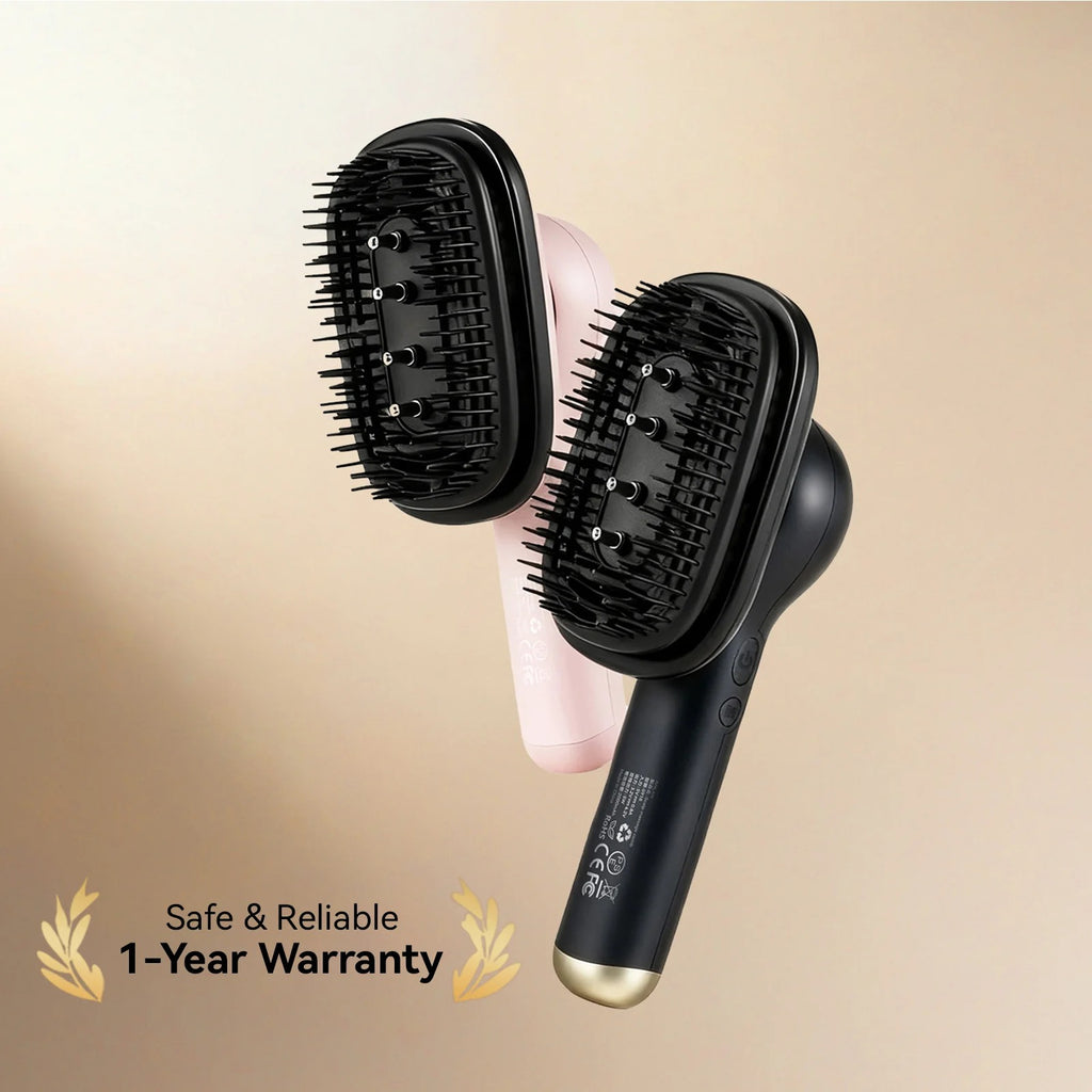 【Full Japanese Docs・Half Price】Scalp Refre Brush S918 LED light therapy vibration