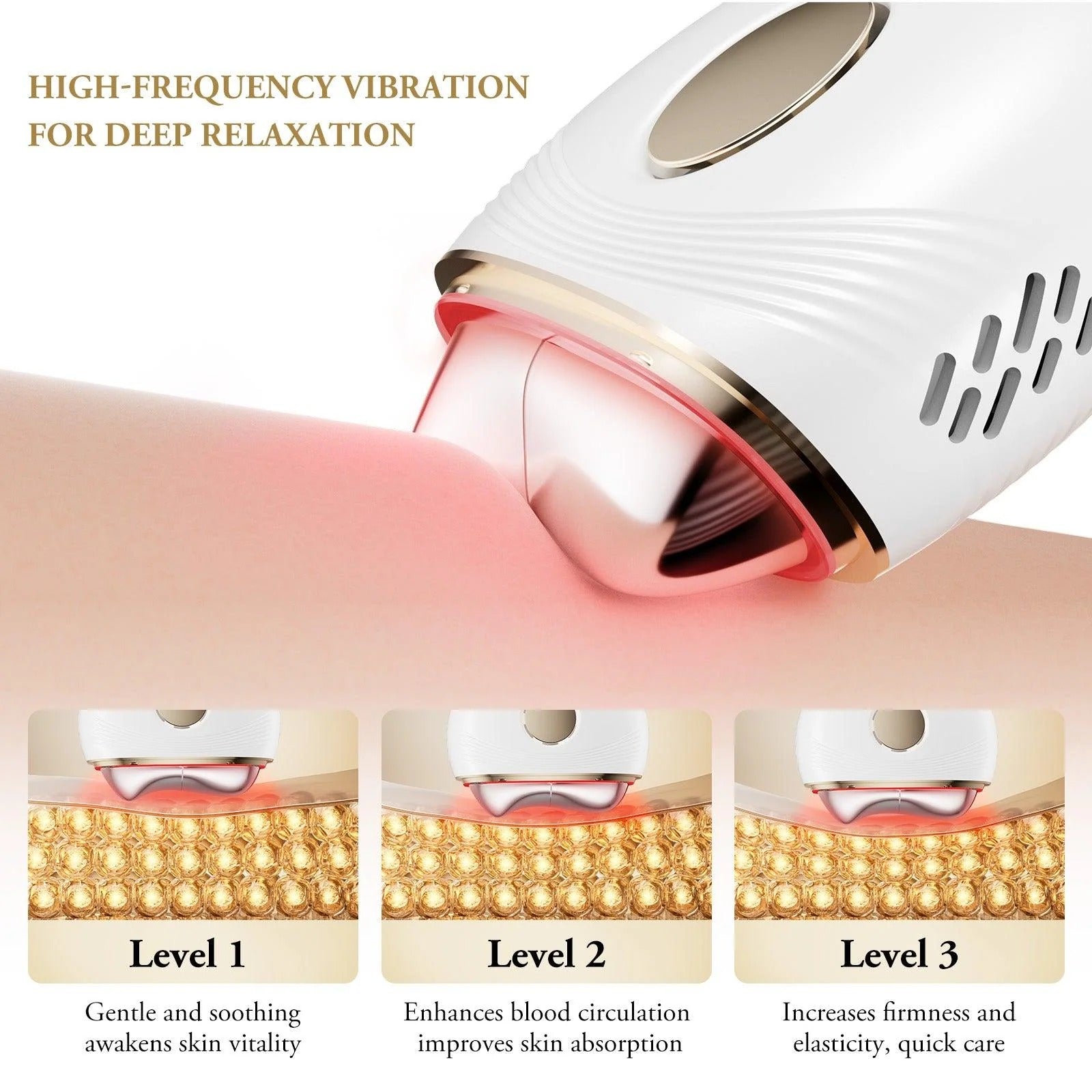 【46℃ warm】EMS Microcurrent Gua Sha Facial Tools