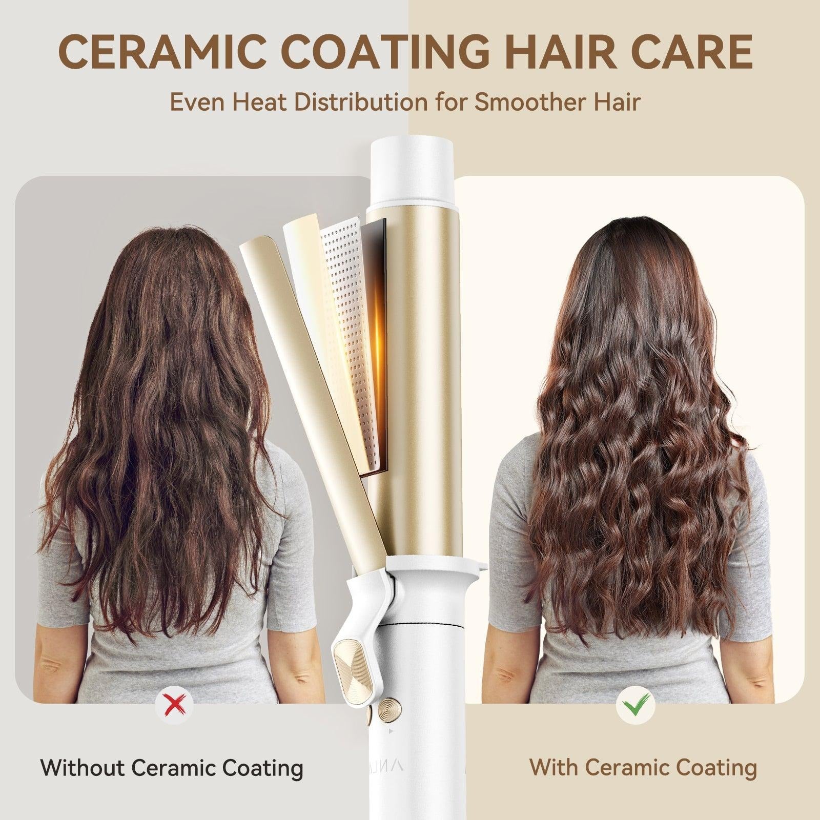 【European-standard plugs】Automatic Hair Curler