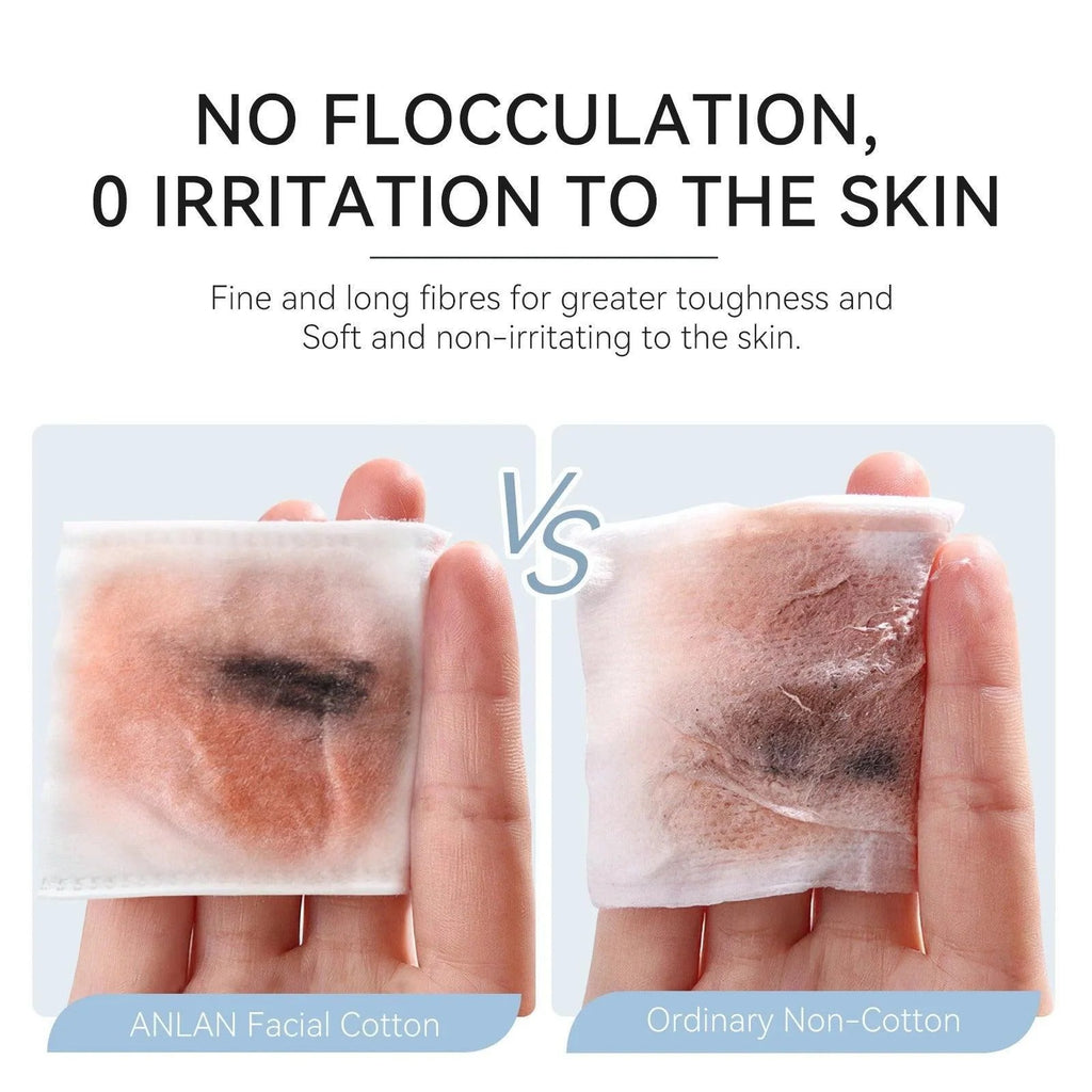 Extra Thick 3 Layer Facial Cotton Pad 75*75mm