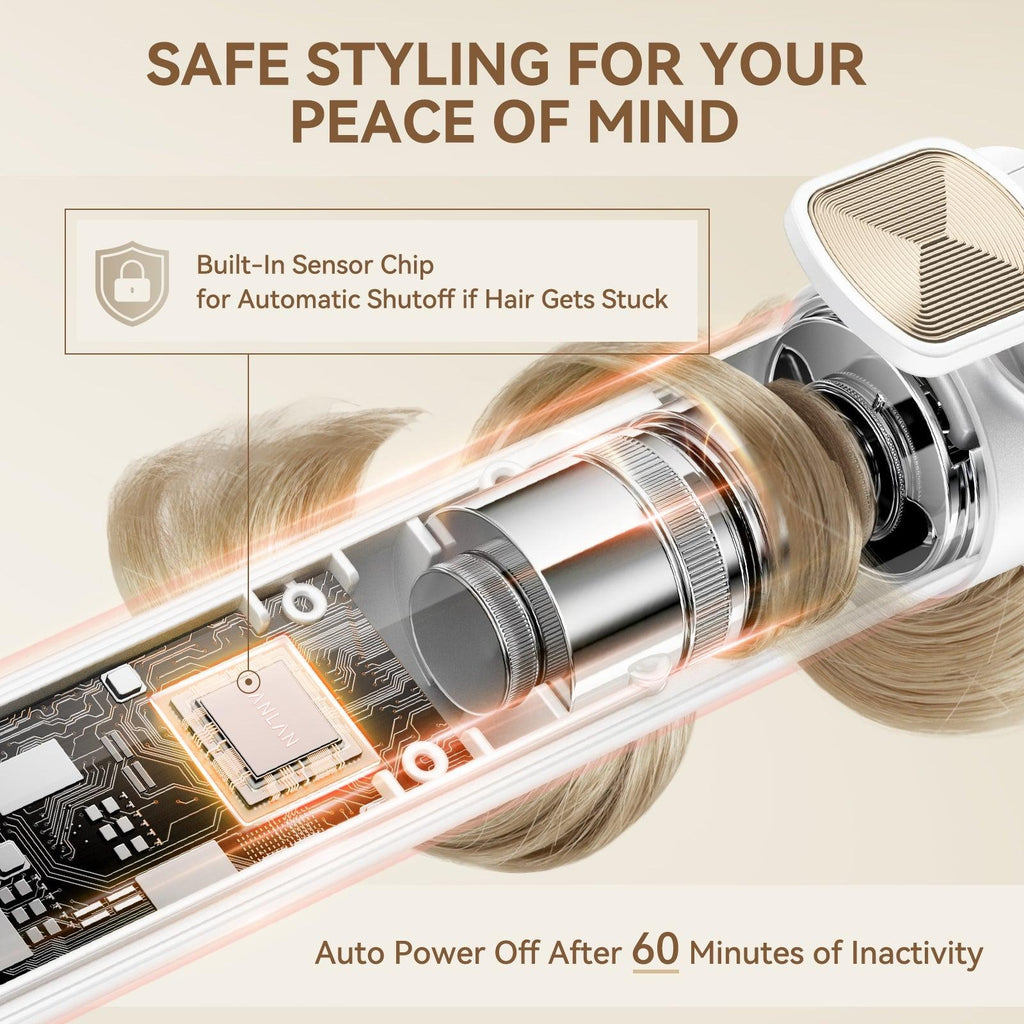 【European-standard plugs】Automatic Hair Curler